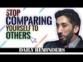 STOP COMPARING YOURSELF TO OTHERS IN ISLAM I HOW TO STOP COMPARING MYSELF TO OTHERS I ISLAMIC TALKS