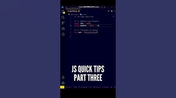 🥰🥰 Part Three - JavaScript Quick Tips 2023 #shorts #javascript #programming #coding #tipsandtricks