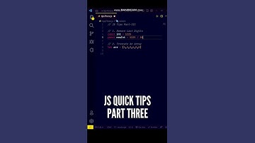 🥰🥰 Part Three - JavaScript Quick Tips 2023 #shorts #javascript #programming #coding #tipsandtricks