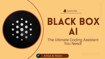 Blackbox AI 2025: The Ultimate Coding Assistant You Need! #blackbox #chatgpt
