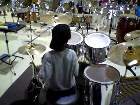 cedric evens jr. drum solos