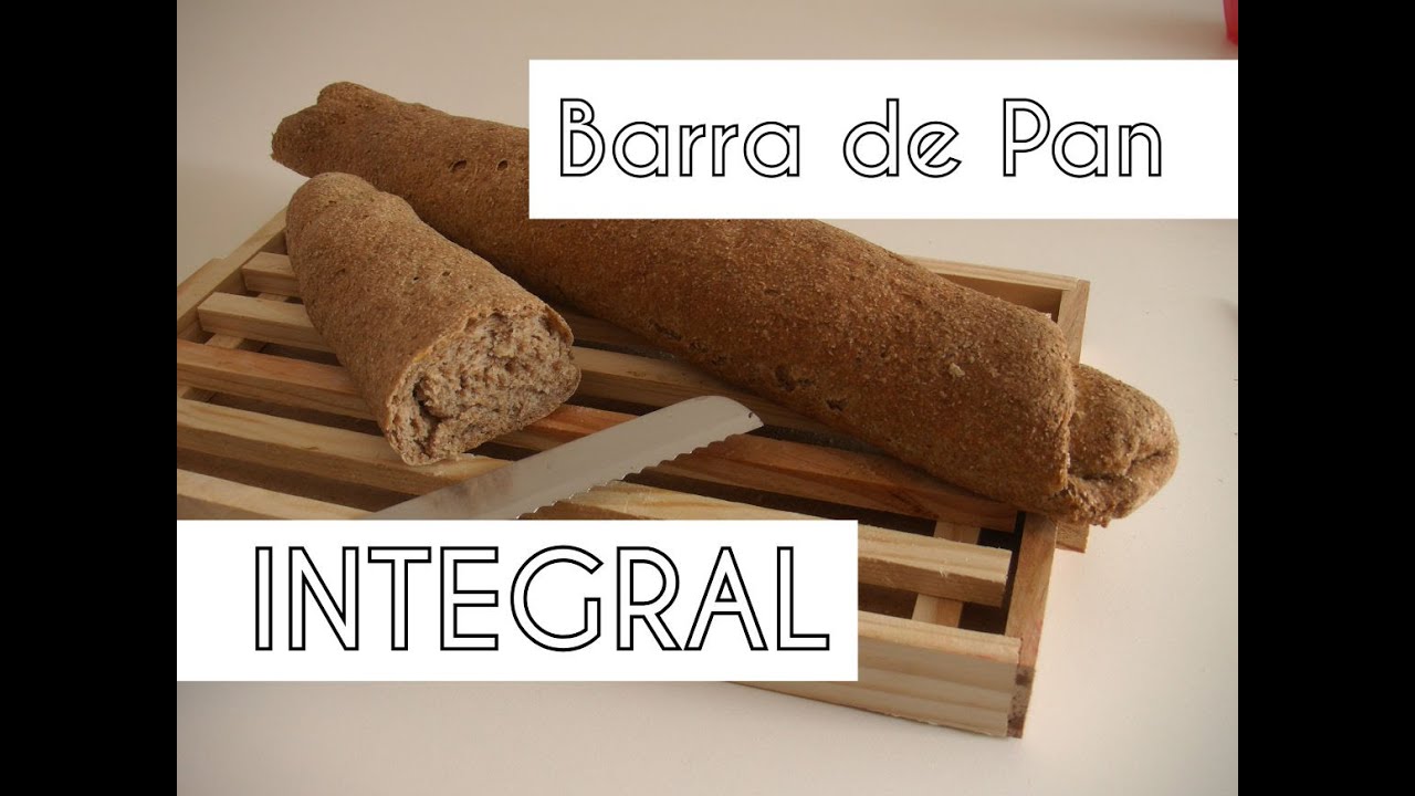 como hacer una barra de pan integral youtube find the integral