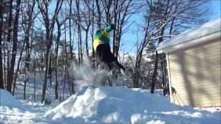 Backyard Skiing and Snowboarding January Edit 2011