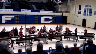 Crimson Percussion Concert Band WGI Finals 2014