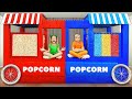 Slava and rainbow popcorn stand challenge