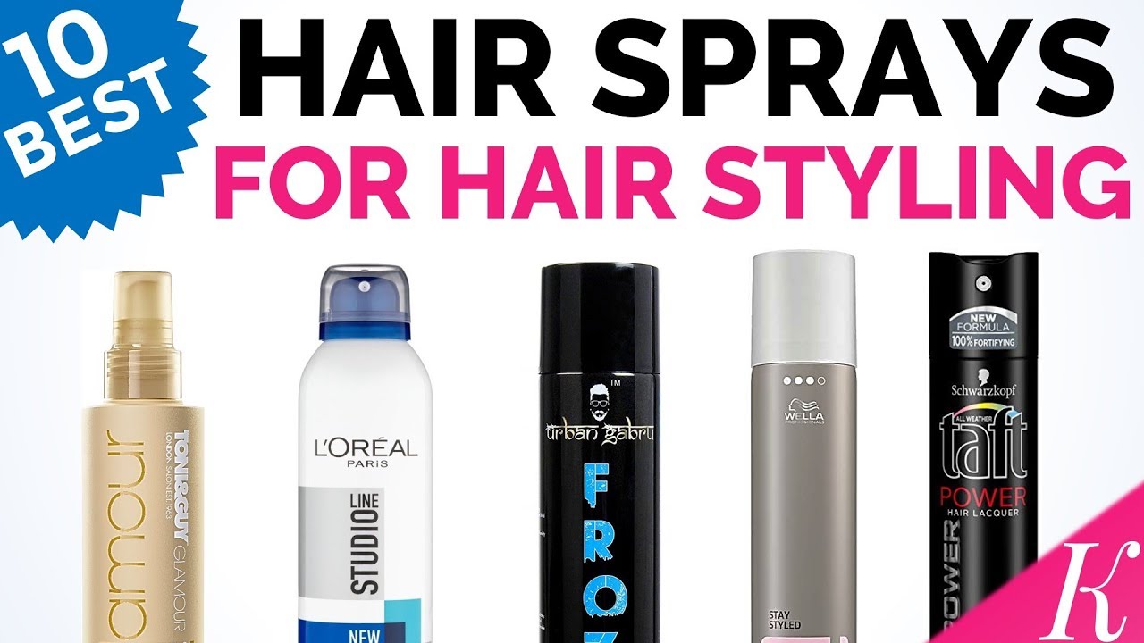 Best Hair Spray in India Strong Hold  Affordable Options  Heart Bows   Makeup