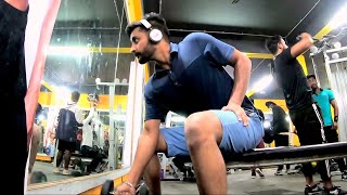VLOG | Bicep Workout At Gym | GoPro | Hyderabad | Rana Sandeep