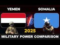 Yemen Vs Somalia Military Power 2025 Somalia Vs Yemen Military Power 2025 