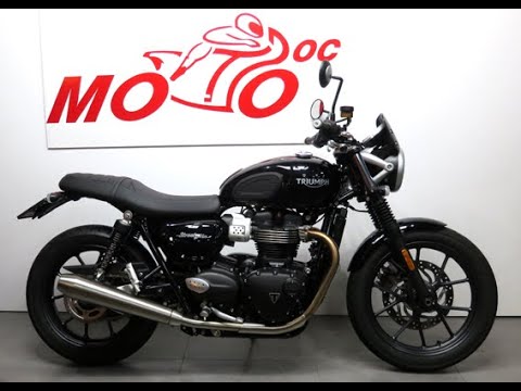 TRIUMPH STREET TWIN 2018 ACHAT, VENTE,REPRISE, RACHAT, MOTO D'OCCASION ...