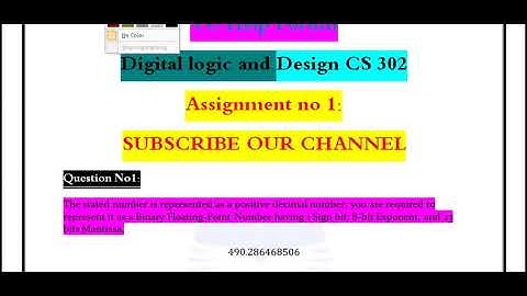 CS302 Assignment no 1 Spring 2022||100% CORRECT SOLUTION