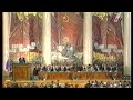 Statements by the President at the Moscow State University Congress 1996 Russian Anthem 29.03.1996