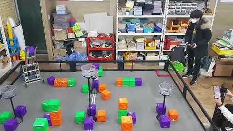 53437B Vex Tower Takeover driver skills practice