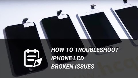 How To Troubleshoot iPhone LCD Broken Issues