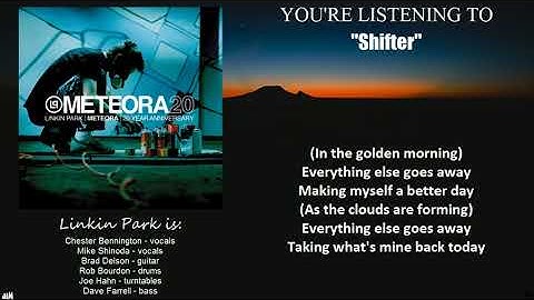 Linkin Park - Shifter (From The Inside Demo) Lyric Video