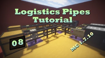 Logistics Pipes Tutorial - #8 - Non-Consuming Autocrafting
