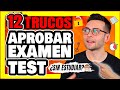 🔓 12 TRUCOS para APROBAR un EXAMEN tipo TEST sin ESTUDIAR (UNED, Universidad, Acceso Oposiciones)