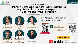 Webinar PENPAL 4: Psychosocial \u0026 Family Support - Seeing the Whole Person