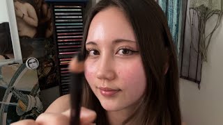 asmr doing your makeup for a punk gig ☆