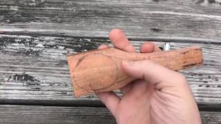 How to carve a wooden soup spoon