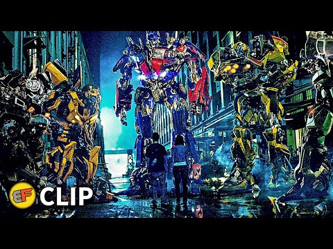 Sam Meets Autobots - My Name Is Optimus Prime Scene | Transformers Movie Clip Hd 4K