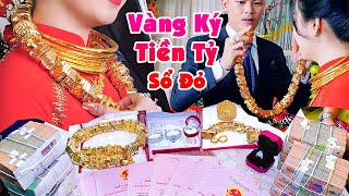 Đám Cưới CHA MẸ CHO DÂU RỂ MẤY KÝ VÀNG CHO TIỀN BẠC TỶ SỔ ĐỎ HOÀNH TRÁNG Quá Bến Tre Ơi