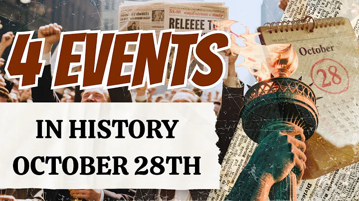 What Happened on October 28? Four Events That Shaped History #whatistoday #worldhistory