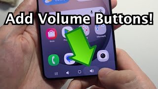 Samsung Galaxy S26: How to Add Volume Buttons to Navigation Bar!