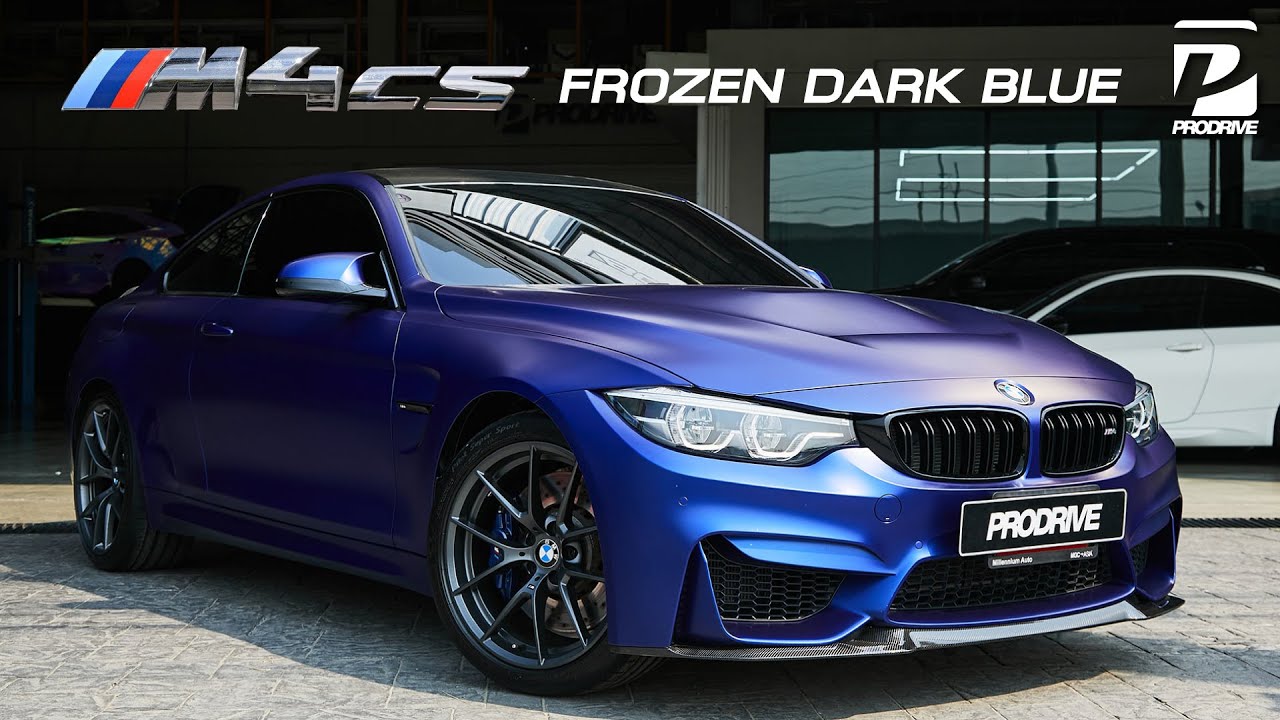BMW M4 CS สีพิเศษ Frozen Dark Blue หนึ่งเดียวในไทย 454 แรงม้า F82 M ...