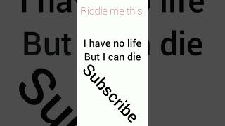 Riddle me this!!#shorts #short #riddles