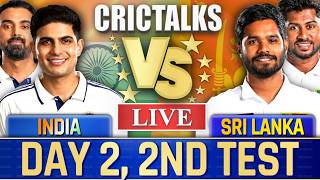 🔴 IND vs SL, Day 2, 2nd Test, Cricket Live Match Today, Live Cricket Scores, Commentary Session 3