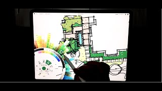 HOW TO DESIGN A PRIVATE YARD in Concepts App Tips -  iPad Pro