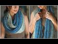 How to Knit the Mandevilla Cowl | Easy Lace Knitting Tutorial for Beginners