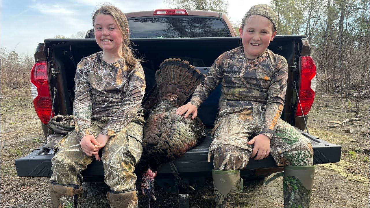 2024 Turkey Hunt- Grant strikes! 