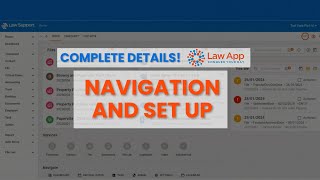 1. Navigation And Setup for Law App screenshot 5