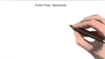 Twitter Posts Backwards - Intro to Java Programming