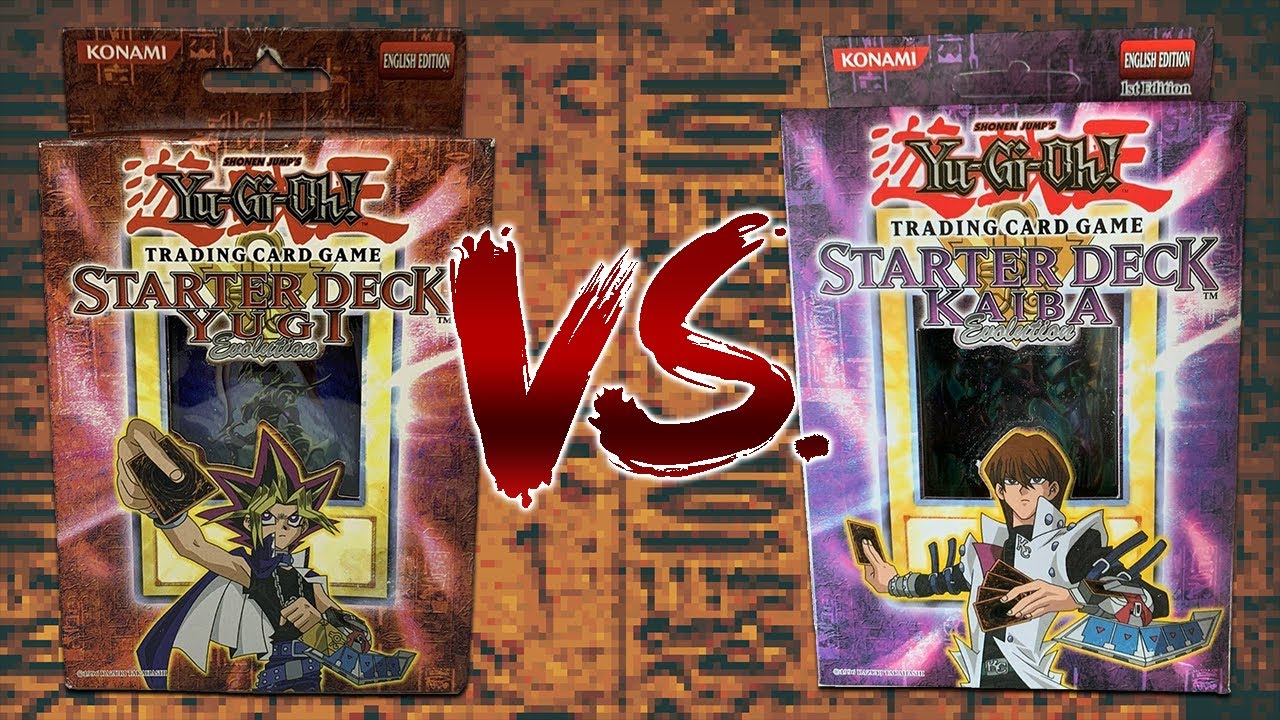 Starter Deck Yugi Evolution vs. Starter Deck Kaiba Evolution YuGi