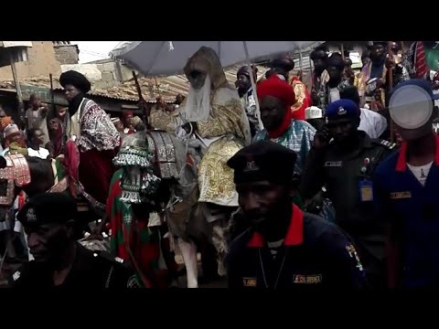 #Kano state emir aminu ado in hawan sallah