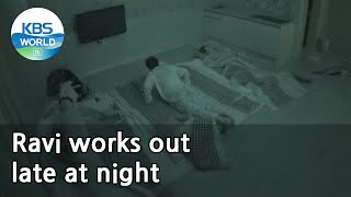 Ravi works out late at night (2 Days & 1 Night Season 4) | KBS WORLD TV 210516