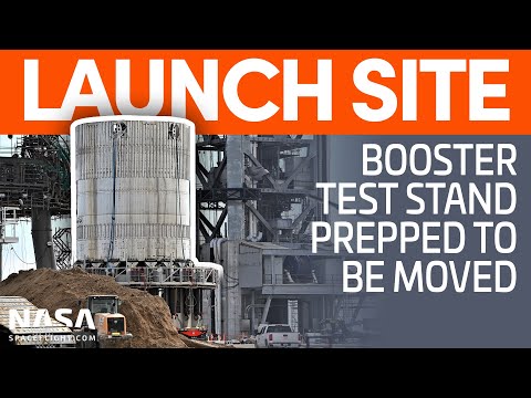 B2.1 Test Tank Prepared for Move | SpaceX Boca Chica