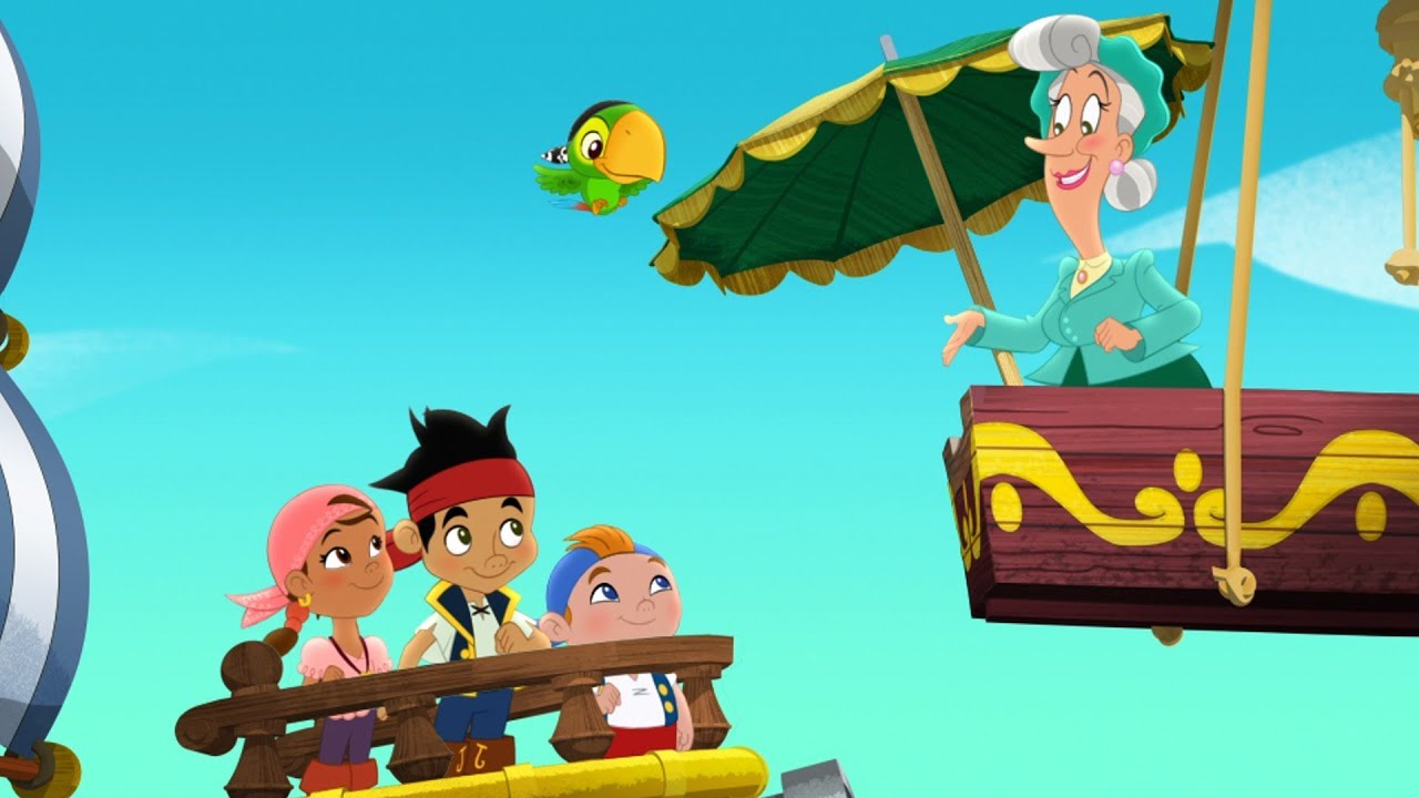 jake, and, the, never, land, neverland, pirates, playhouse, disney, j...