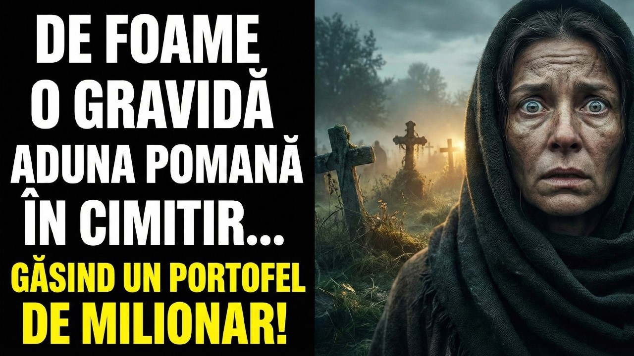 De foame, DEȚINUTA ÎNSĂRCINATĂ aduna mâncare de pomană în cimitir… Găsind portofelul unui...