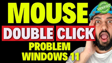 Mouse Double Click Problem Windows 11