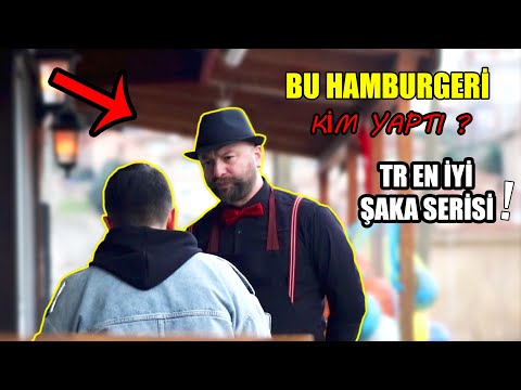 BU HAMBURGERİ KİM YAPTI ? (Şaşırtan Kamera Şakası) #KimYaptı