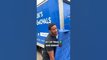Moment In The Life Of A Removals Man