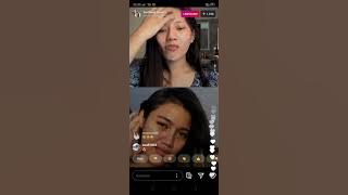 live IG berliana lovel dan jess amalia pamer belahan