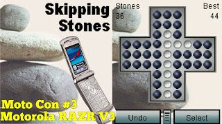 Skipping Stones BUILT-IN JAVA GAME from Motorola RAZR V3 (By Motorola 2004)