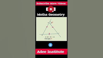 Can you crack this Maths Olympiad Geometry Question? | (Trick Revealed) | #maths #olympiad