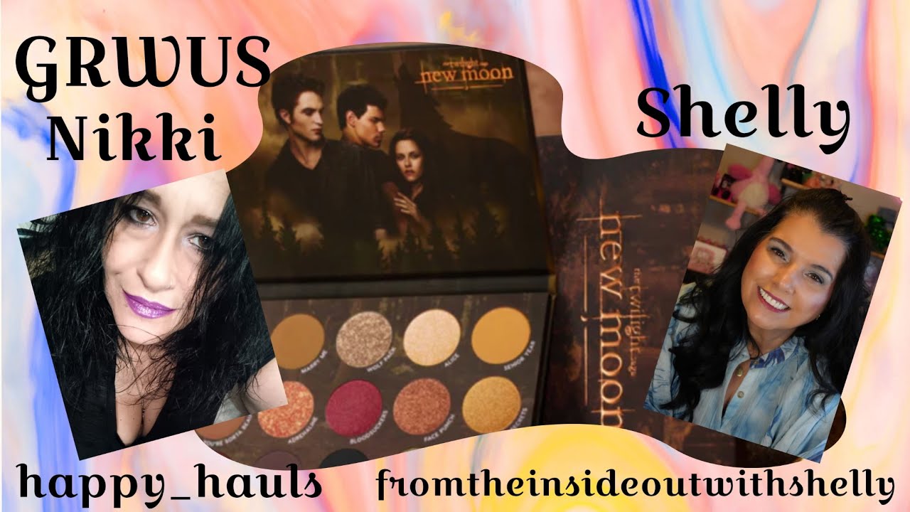 GRWUS использует палетку Twilight New Moon + письма от подруги 💌 