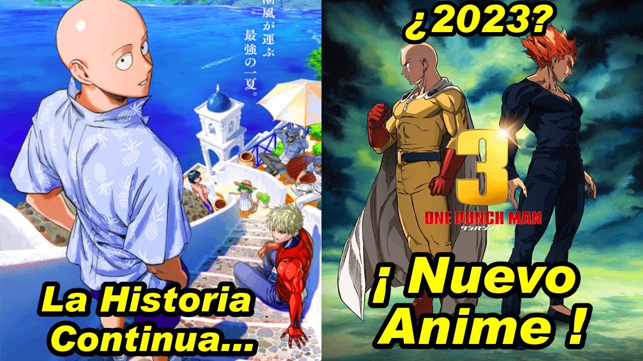 ONE PUNCH MAN 3RA TEMPORADA ¿CUANDO SALDRA? 