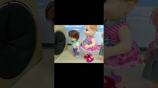 Cute Baby Dolls Stop Motion #stopmotion #shorts